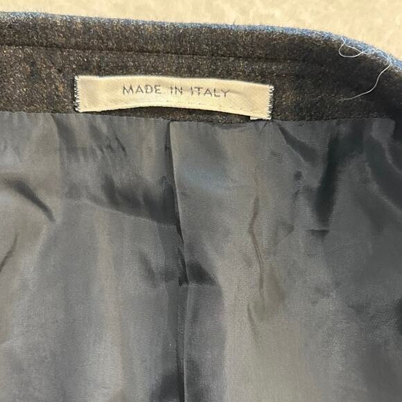 Armani Collezioni Men's Two Button Blazer Gray/Blue Size 44R Made in Italy. - Picture 12 of 16